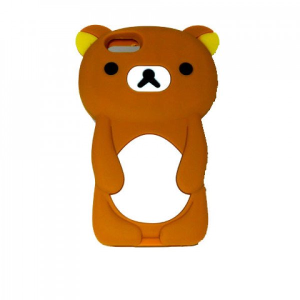 Wholesale iPhone 5 5S 3D Bear Case (Brown)